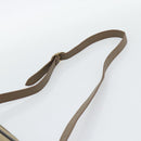 Burberrys Nova Check Shoulder Bag Canvas Beige Gold Tone Auth ep15344-8