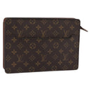 LOUIS VUITTON Monogram Pochette Homme Clutch Bag M51795 LV Auth ep15346-1