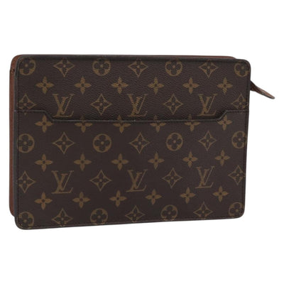 LOUIS VUITTON Monogram Pochette Homme Clutch Bag M51795 LV Auth ep15346