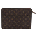 LOUIS VUITTON Monogram Pochette Homme Clutch Bag M51795 LV Auth ep15346-13