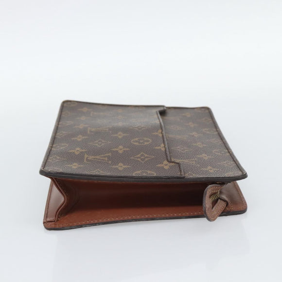 LOUIS VUITTON Monogram Pochette Homme Clutch Bag M51795 LV Auth ep15346
