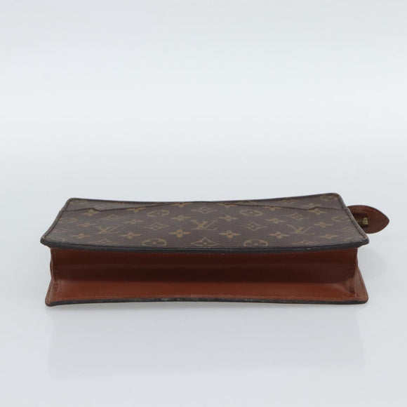 LOUIS VUITTON Monogram Pochette Homme Clutch Bag M51795 LV Auth ep15346