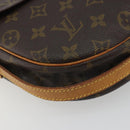 LOUIS VUITTON Monogram Jeune Fille GM Shoulder Bag M51225 LV Auth ep15352-16