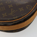 LOUIS VUITTON Monogram Jeune Fille GM Shoulder Bag M51225 LV Auth ep15352-17