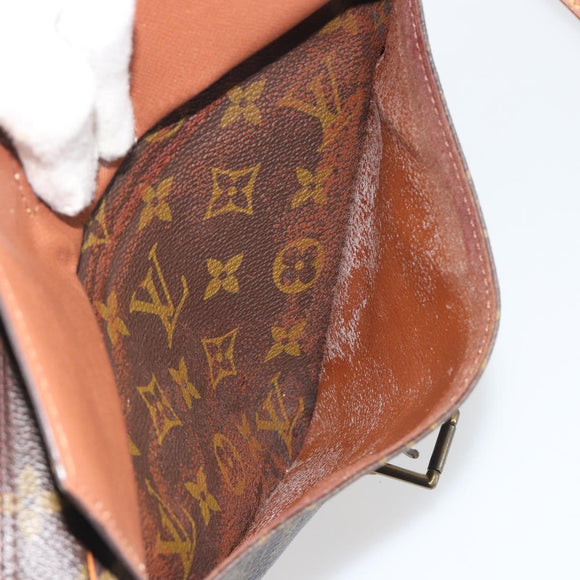 LOUIS VUITTON Monogram Jeune Fille GM Shoulder Bag M51225 LV Auth ep15352