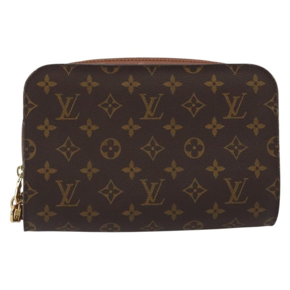 LOUIS VUITTON Monogram Orsay Clutch Bag M51790 LV Auth ep15353