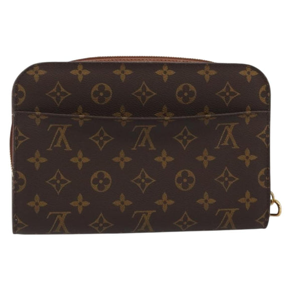 LOUIS VUITTON Monogram Orsay Clutch Bag M51790 LV Auth ep15353