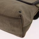 GUCCI Waist Bag Canvas Beige Silver 92543 Auth ep15357-16