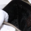 GUCCI Waist Bag Canvas Beige Silver 92543 Auth ep15357-20