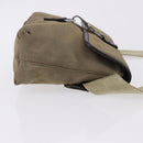 GUCCI Waist Bag Canvas Beige Silver 92543 Auth ep15357-3