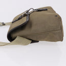 GUCCI Waist Bag Canvas Beige Silver 92543 Auth ep15357-4