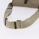 GUCCI Waist Bag Canvas Beige Silver 92543 Auth ep15357-7