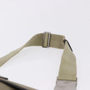 GUCCI Waist Bag Canvas Beige Silver 92543 Auth ep15357-8