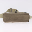 GUCCI Waist Bag Canvas Beige Silver 92543 Auth ep15357-5