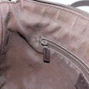 GUCCI GG Canvas Shoulder Bag Outlet Brown Silver 265691 Auth ep15359-20
