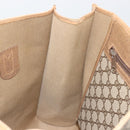 GUCCI GG Supreme Tote Bag PVC Leather Beige Gold Tone 56 02 998 Auth ep15360-21