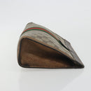 GUCCI GG Supreme Clutch Bag PVC Leather Beige Brown Auth ep15361-3