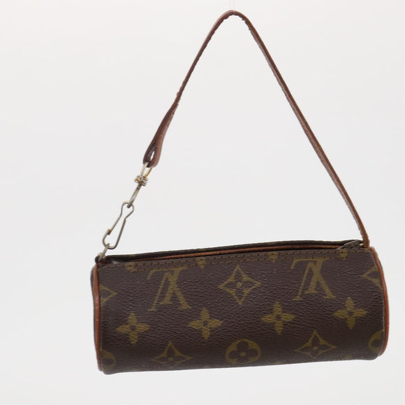 LOUIS VUITTON Gucci Cartier Pouch Hand Bag Leather PVC 3 Set Black Auth ep15365