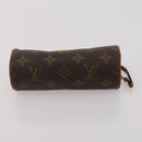 LOUIS VUITTON Gucci Cartier Pouch Hand Bag Leather PVC 3 Set Black Auth ep15365-15