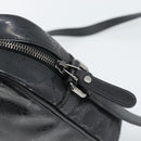 GUCCI GG Implementation Shoulder Bag PVC Black Silver 233268 Auth ep15366A-10