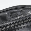 GUCCI GG Implementation Shoulder Bag PVC Black Silver 233268 Auth ep15366A-17