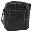 GUCCI GG Implementation Shoulder Bag PVC Black Silver 233268 Auth ep15366A-1