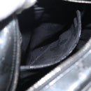 GUCCI GG Implementation Shoulder Bag PVC Black Silver 233268 Auth ep15366A-22