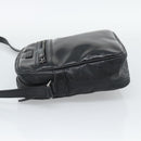 GUCCI GG Implementation Shoulder Bag PVC Black Silver 233268 Auth ep15366A-3