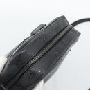 GUCCI GG Implementation Shoulder Bag PVC Black Silver 233268 Auth ep15366A-6