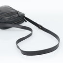 GUCCI GG Implementation Shoulder Bag PVC Black Silver 233268 Auth ep15366A-7