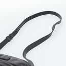 GUCCI GG Implementation Shoulder Bag PVC Black Silver 233268 Auth ep15366A-8