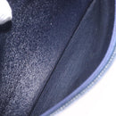 Christian Dior Trotter Canvas Shoulder Bag Navy Gold Tone Auth ep15368A-22