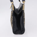 Christian Dior Trotter Canvas Shoulder Bag Navy Gold Tone Auth ep15368A-5