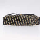 Christian Dior Trotter Canvas Shoulder Bag Navy Gold Tone Auth ep15368A-9