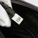 PRADA Hand Bag Leather Red Black Auth ep15370-12