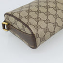GUCCI GG Supreme Shoulder Bag PVC Leather Beige Gold Tone 89 02 018 Auth ep15372-16