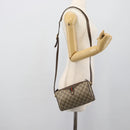 GUCCI GG Supreme Shoulder Bag PVC Leather Beige Gold Tone 89 02 018 Auth ep15372-20