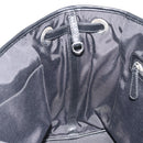 Christian Dior Canage Hand Bag Canvas Black Silver Auth ep15375-20
