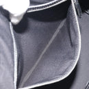 Christian Dior Canage Hand Bag Canvas Black Silver Auth ep15375-22