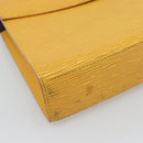LOUIS VUITTON Epi Malesherbes Hand Bag Tassili Yellow M52379 LV Auth ep15379-11