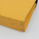 LOUIS VUITTON Epi Malesherbes Hand Bag Tassili Yellow M52379 LV Auth ep15379-12