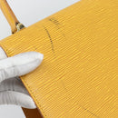 LOUIS VUITTON Epi Malesherbes Hand Bag Tassili Yellow M52379 LV Auth ep15379-14