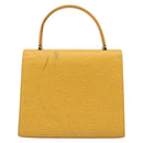 LOUIS VUITTON Epi Malesherbes Hand Bag Tassili Yellow M52379 LV Auth ep15379-3