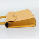LOUIS VUITTON Epi Malesherbes Hand Bag Tassili Yellow M52379 LV Auth ep15379-4