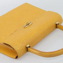 LOUIS VUITTON Epi Malesherbes Hand Bag Tassili Yellow M52379 LV Auth ep15379-6
