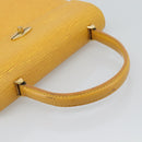 LOUIS VUITTON Epi Malesherbes Hand Bag Tassili Yellow M52379 LV Auth ep15379-7