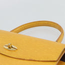LOUIS VUITTON Epi Malesherbes Hand Bag Tassili Yellow M52379 LV Auth ep15379-8
