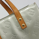 LOUIS VUITTON Monogram Vernis Reade PM Hand Bag Gris M91145 LV Auth ep15380-17