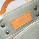 LOUIS VUITTON Monogram Vernis Reade PM Hand Bag Gris M91145 LV Auth ep15380-18
