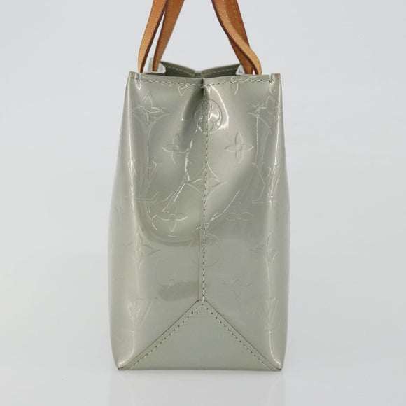 LOUIS VUITTON Monogram Vernis Reade PM Hand Bag Gris M91145 LV Auth ep15380